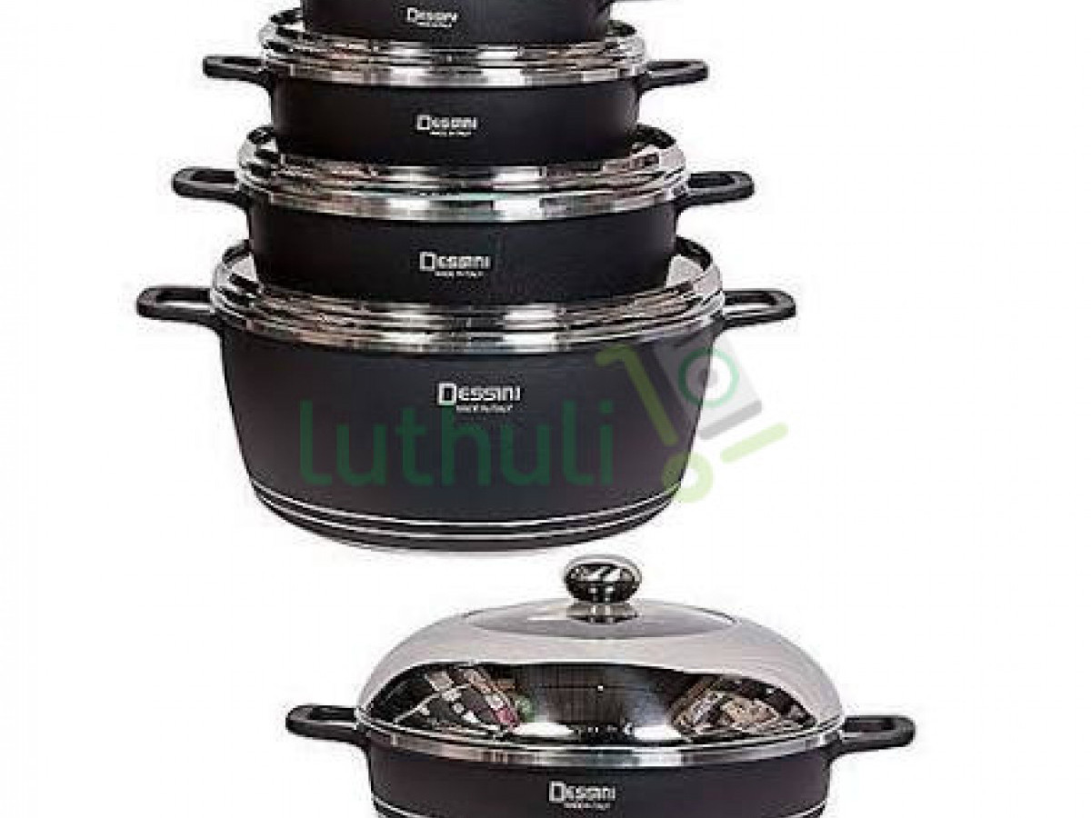 10-Piece Designer Cookware Set