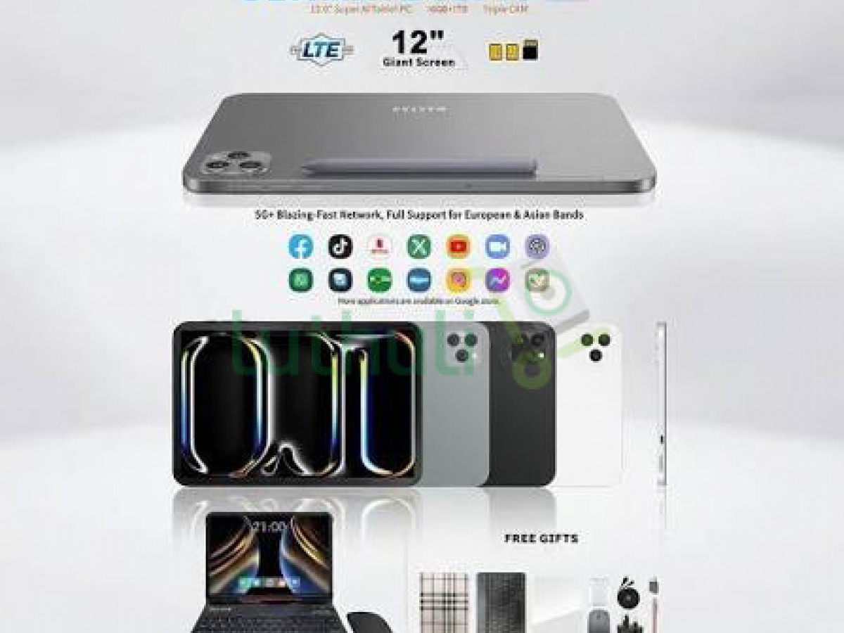 MAXTAB Ultimate 50 Pro 12-Inch Android Tablet