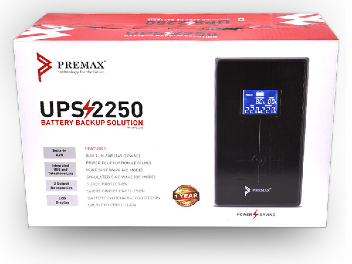 Premax UPS 2250VA, PM-UPS2250