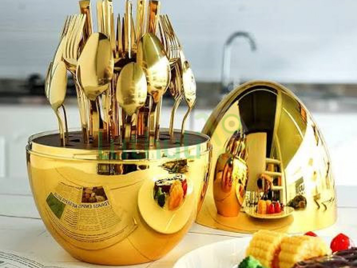 25Pcs Egg Shell Cutlery Set Kenya – Spoon Set