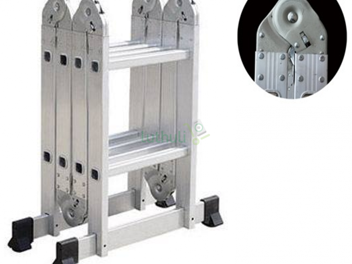 Foldable 4 X 2 Aluminium Ladder