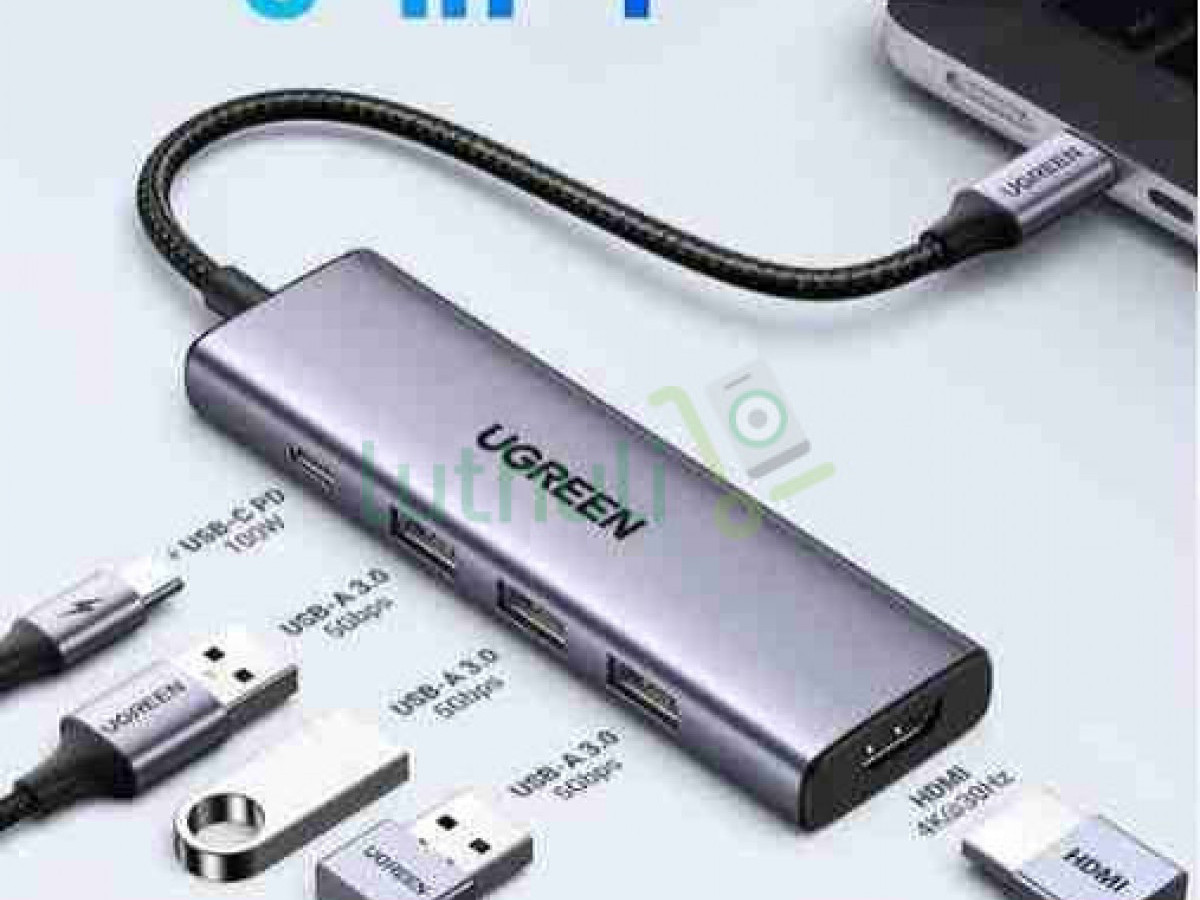 5-in-1 USB Type-C Adapter
