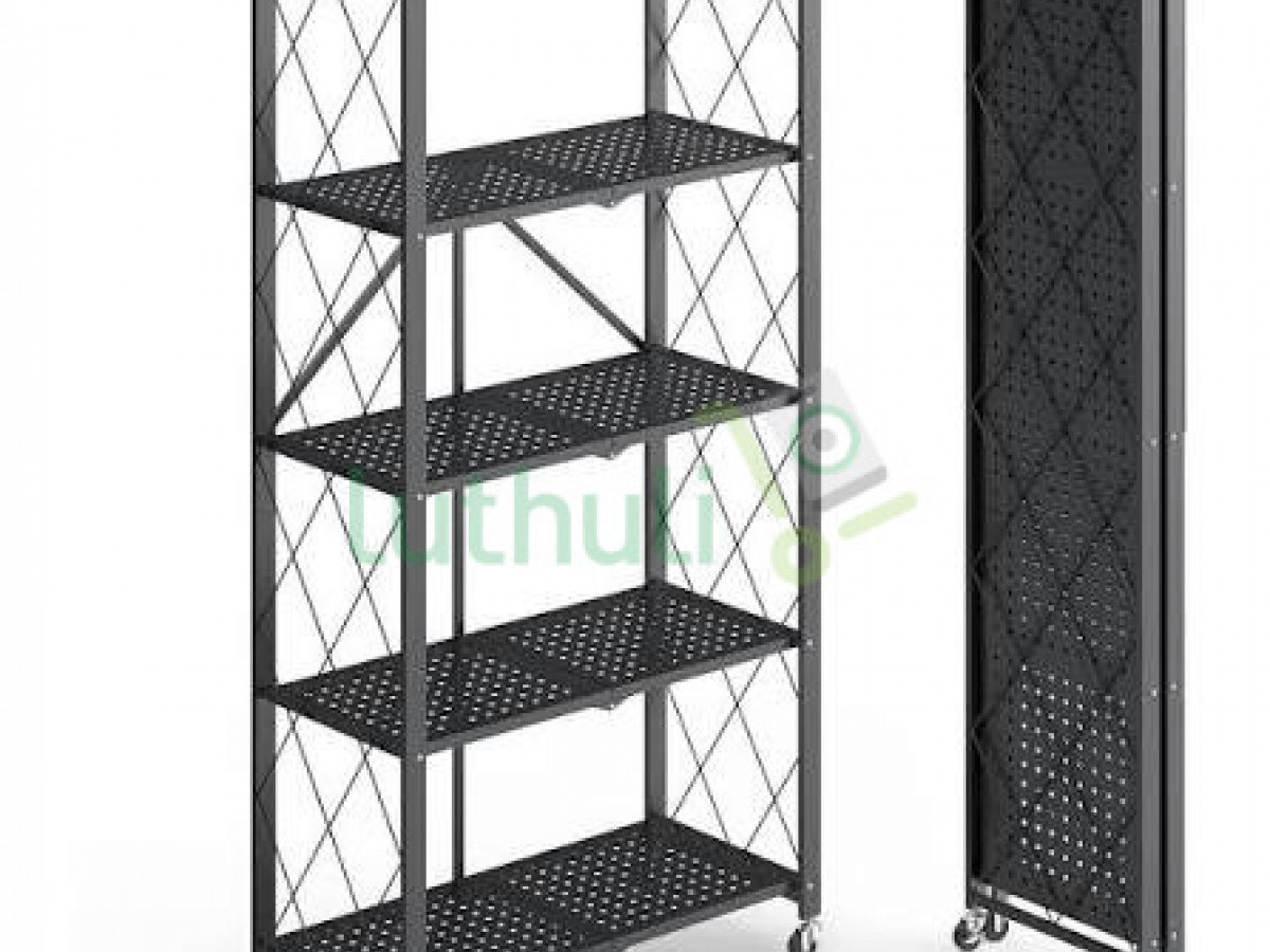 5-Tier Foldable Metallic Rack Kenya | Storage