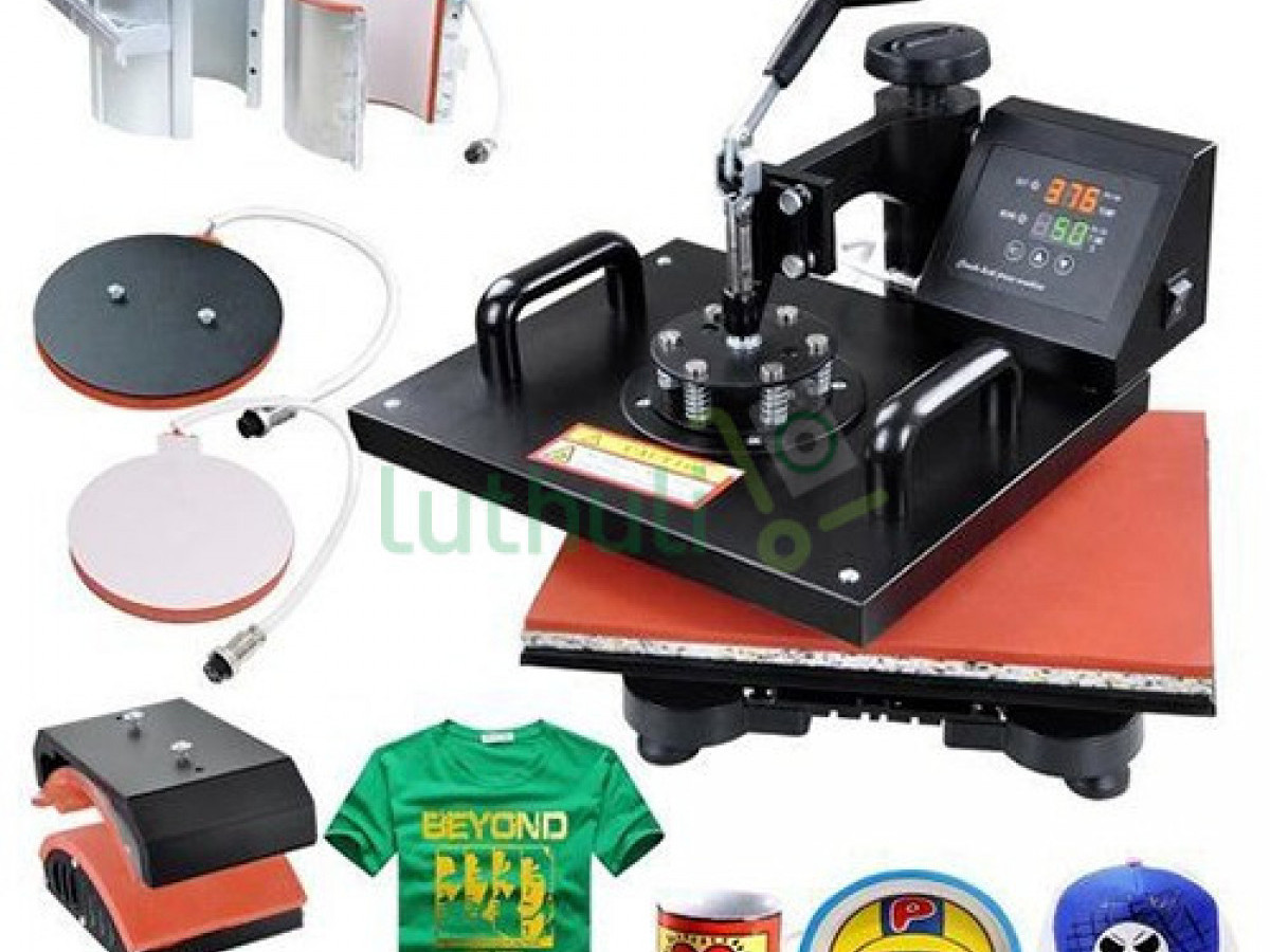 5 in 1 Combo sublimation Heat Press Machine