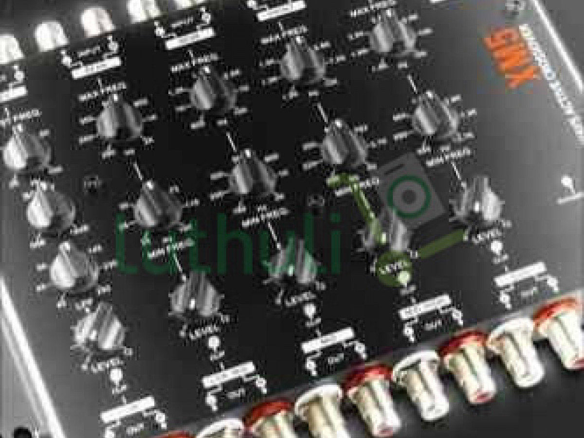 5 Way Crossover Audio Network for Car Speaker