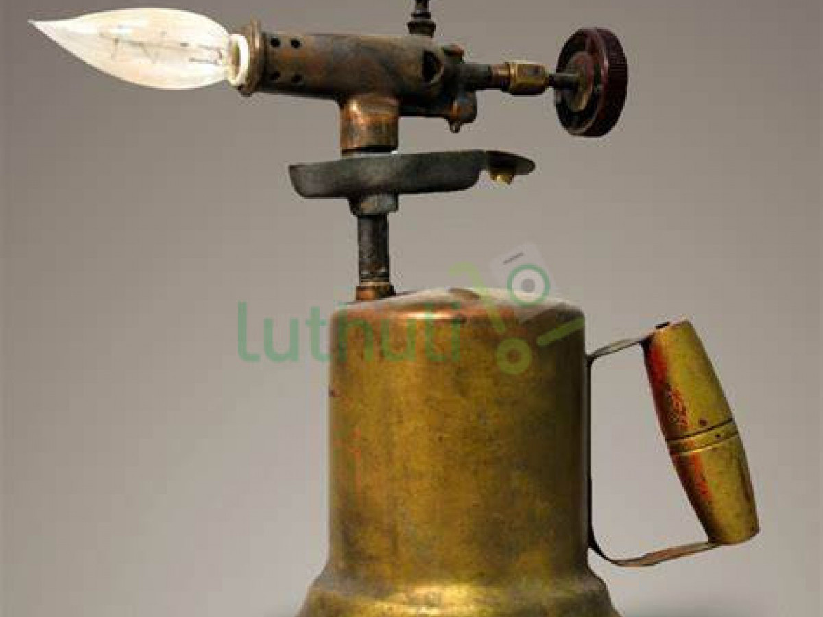 Vintage Blow Torch Lamp.