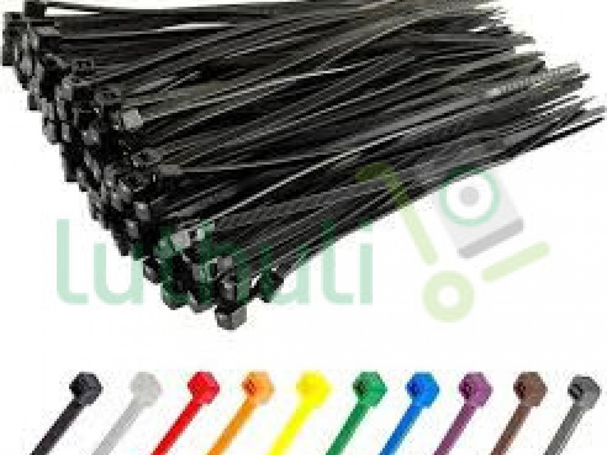Cable Ties Assorted Sizes (100pcs Pack)