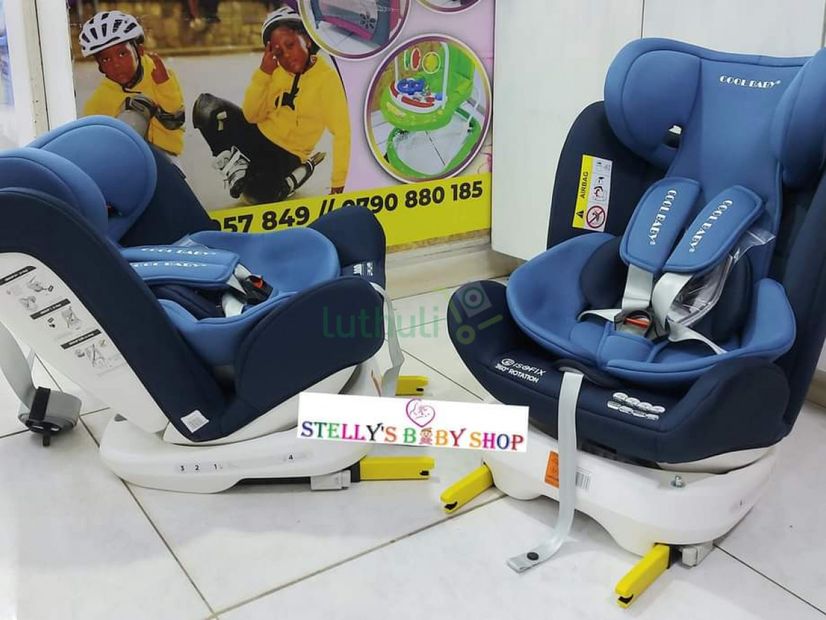 Coolbaby Isofix car seat with 360 degree