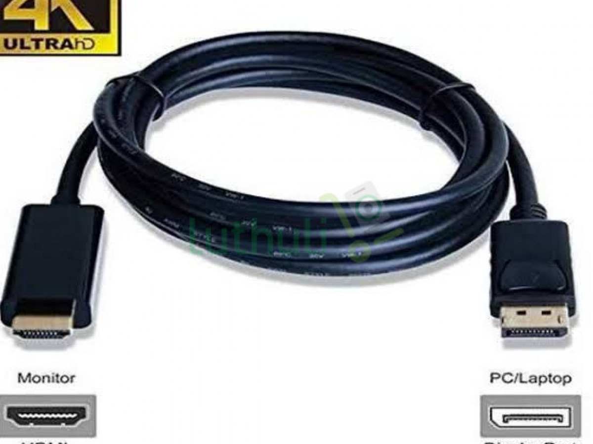 DisplayPort to HDMI Cable 4K 60Hz Adapter