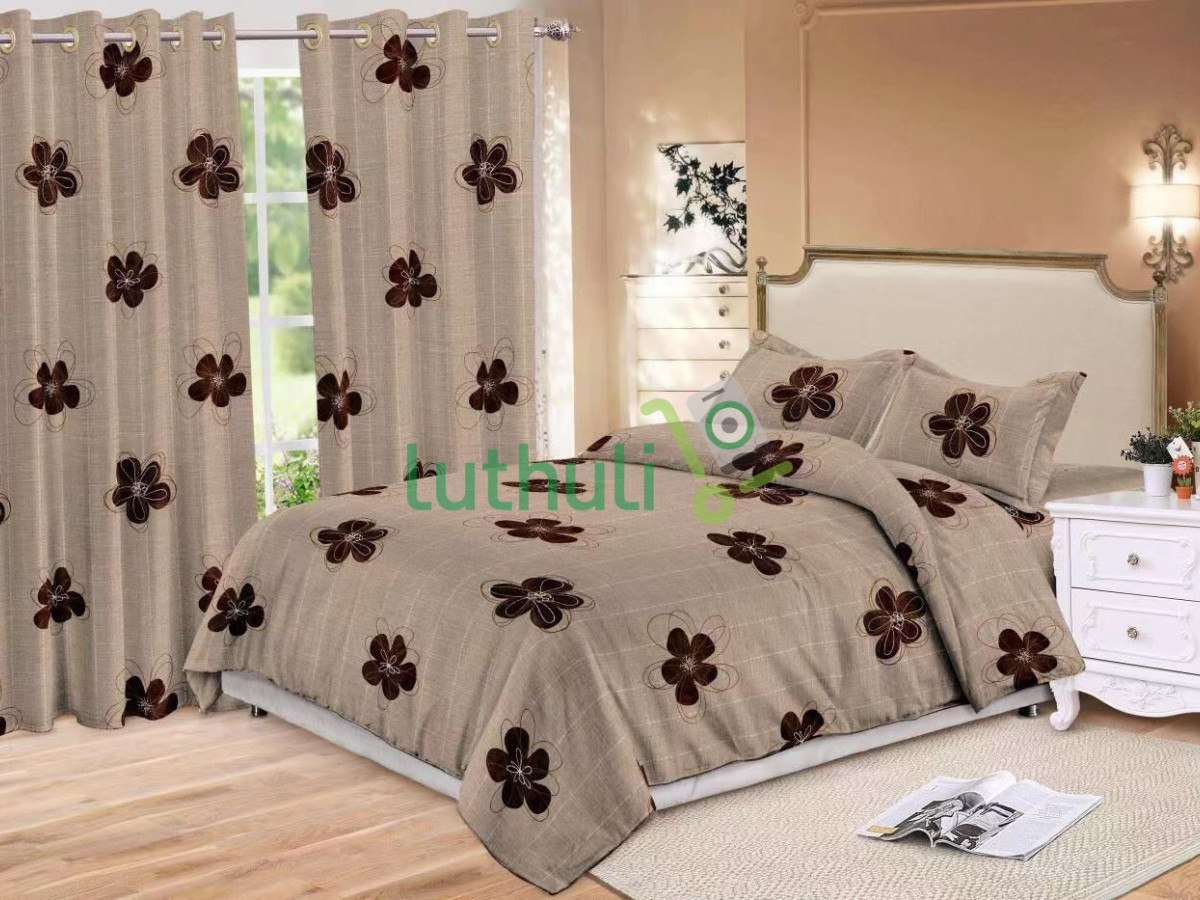 Duvet Set Reversible Bedding Curtain