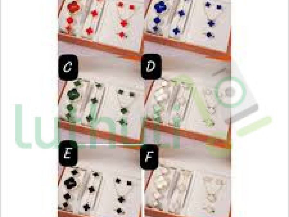 Elegant 4 Leaf Clover Gift Set for Women
