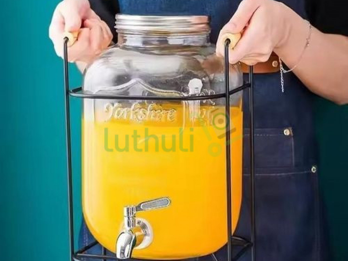 Glass Juice/Water Dispenser