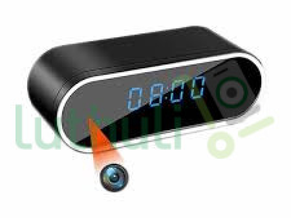 HD WIFI CCTV Camera Clock