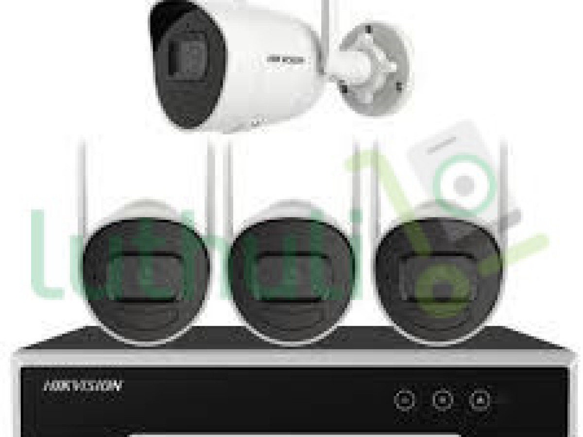 Hikvision 4 Camera HD CCTV Kit on DVR System