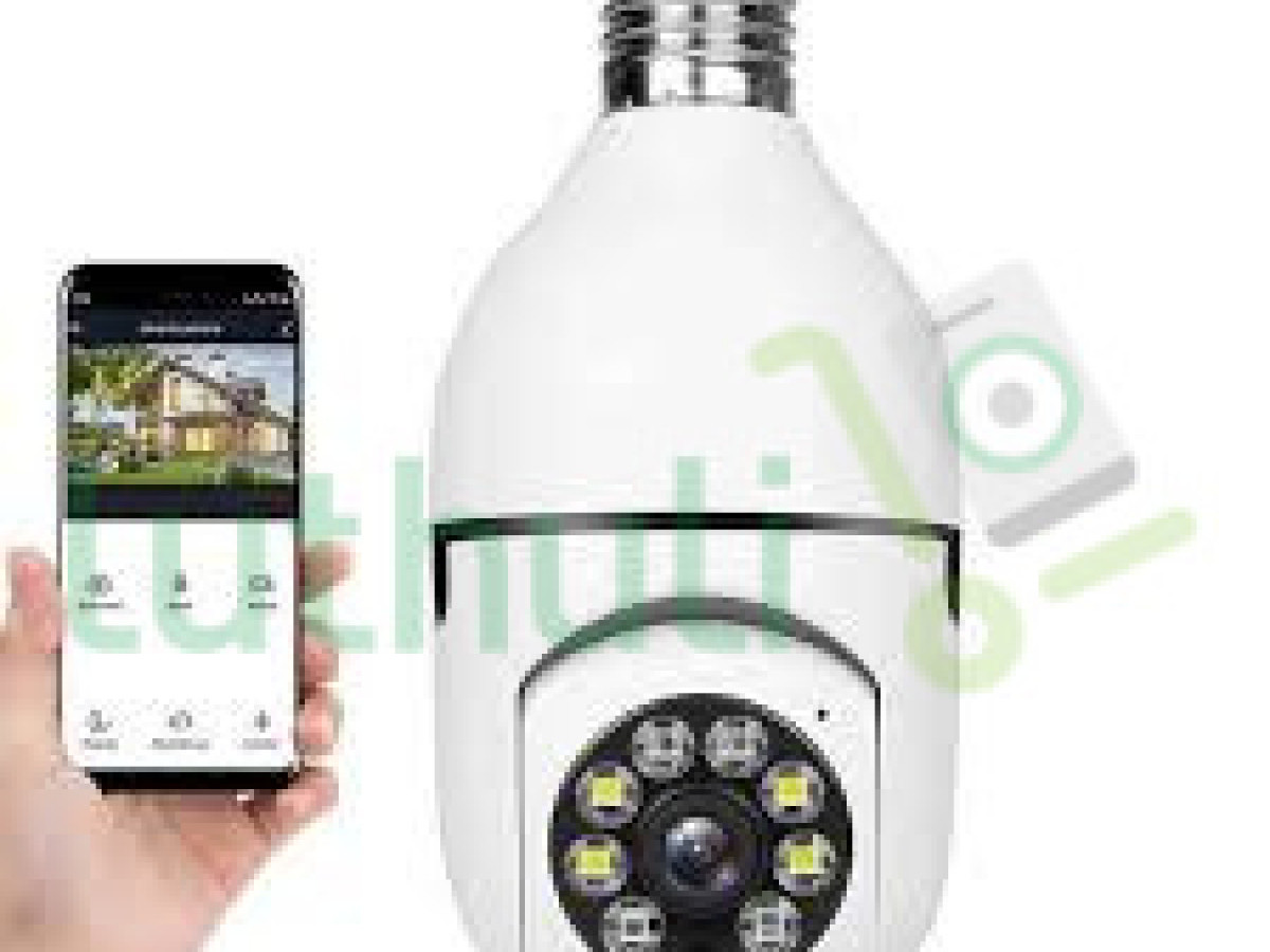 Light Bulb CCTV Camera (Smart WiFi Hidden)