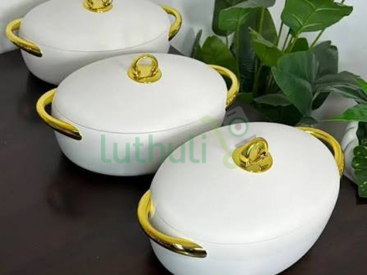 Luxury Hotpots 3Pcs Set Kenya Insulated