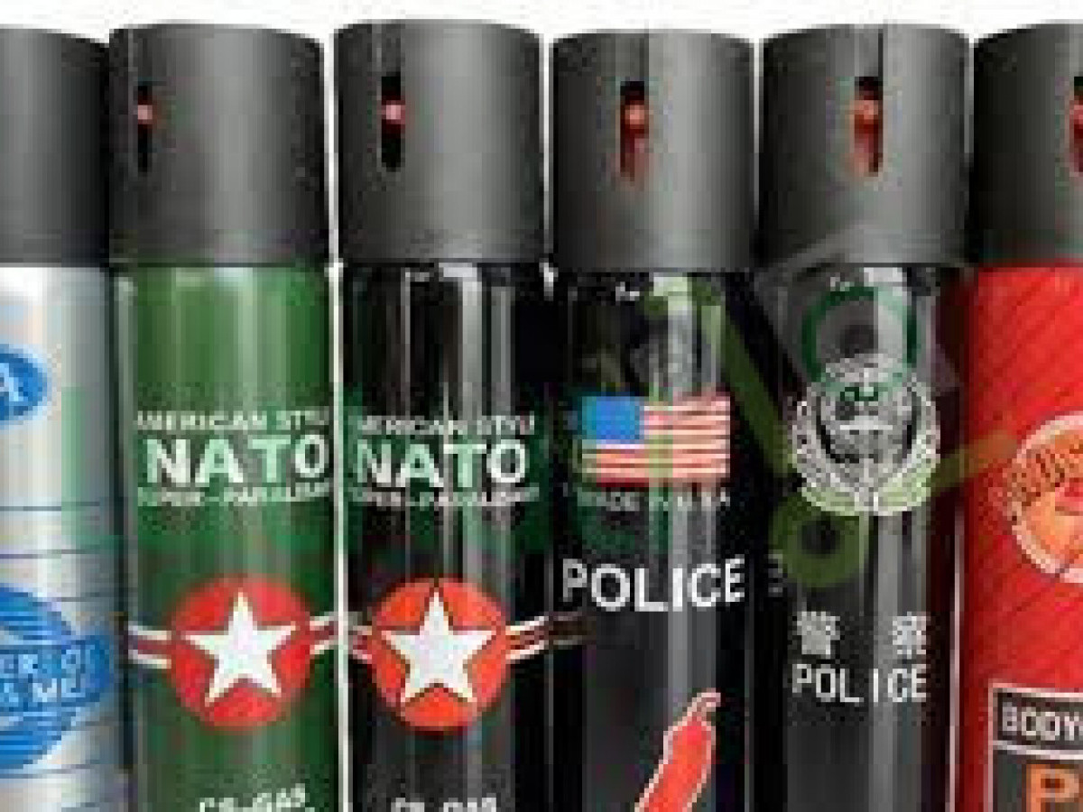 NATO Selfdefense Spray With Quick Release Key
