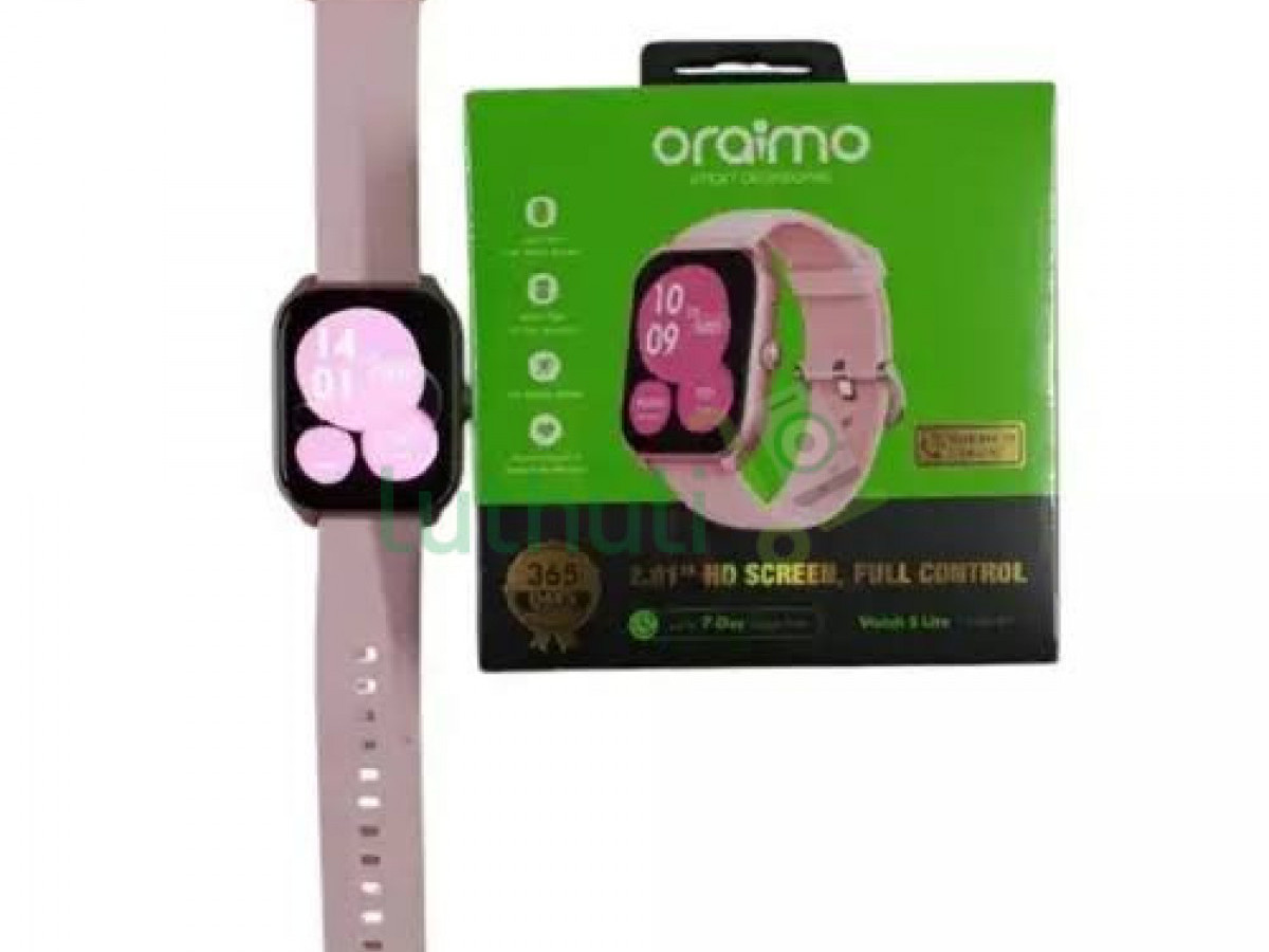 Oraimo Watch 5 Lite Pink Smartwatch