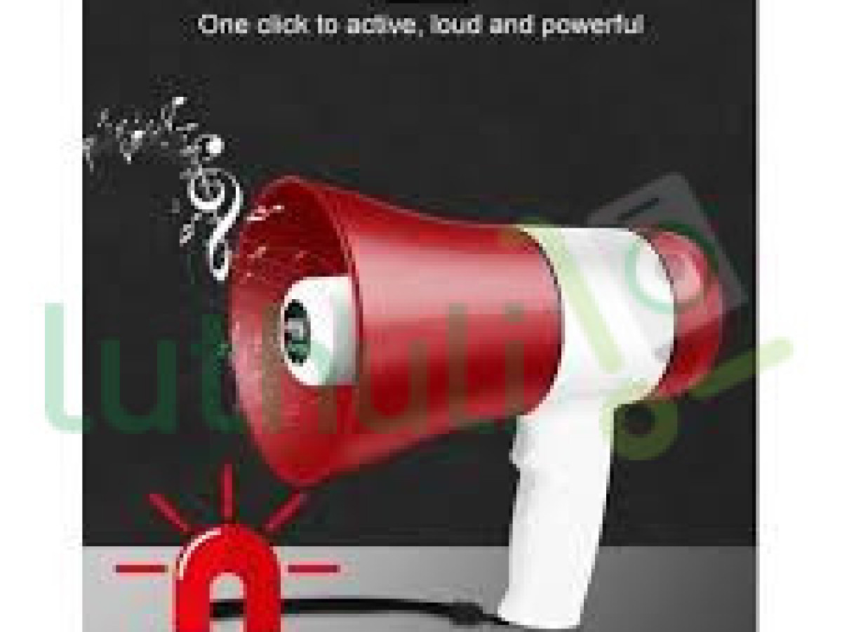 Outdoor amplified siren horn for alarm system