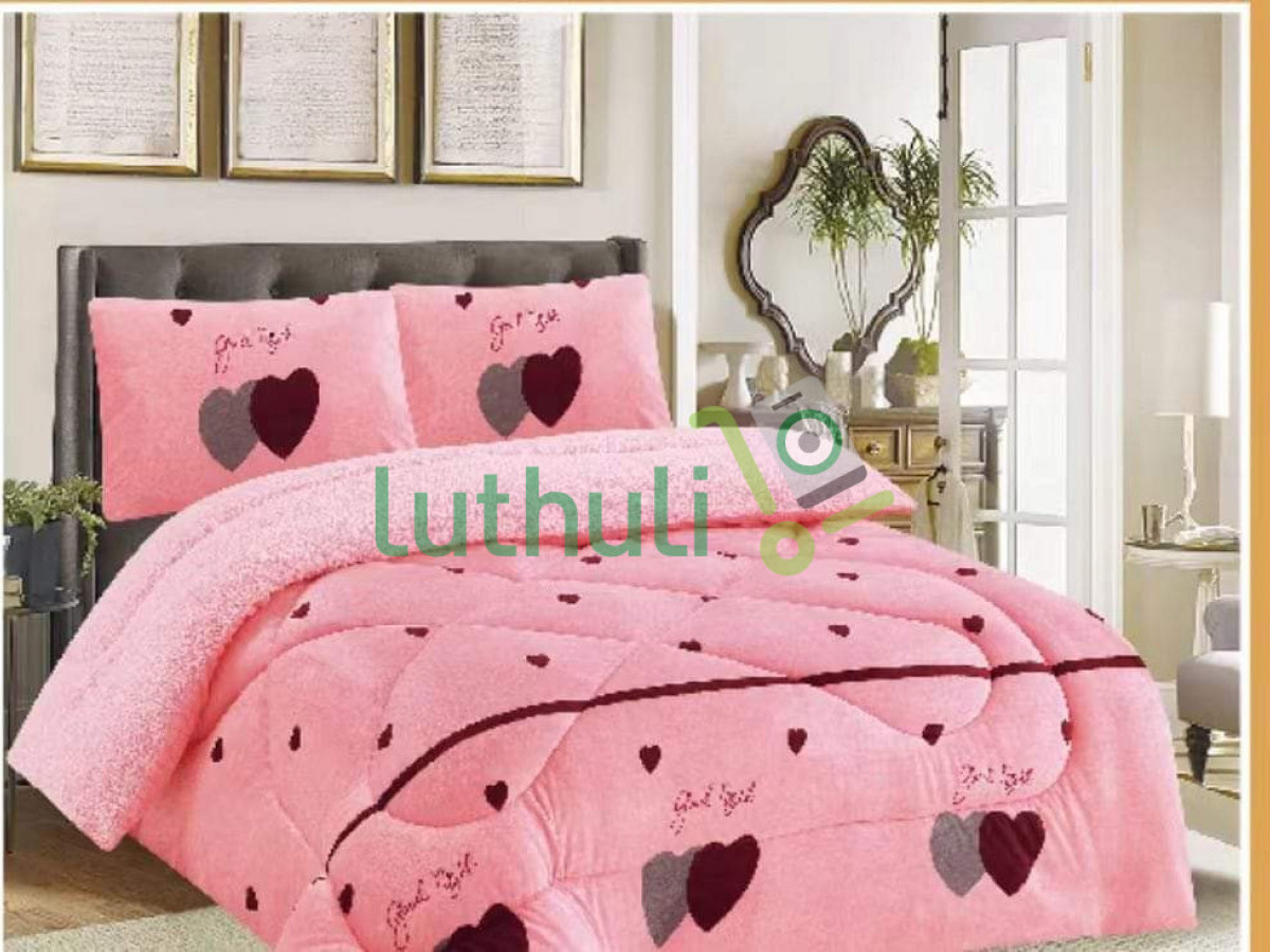 Pink Woolen single blanket