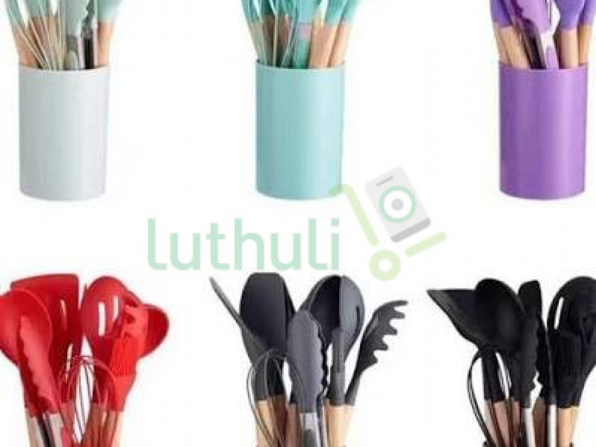Silicone Spoon Set in Kenya | Kitchen Utensil