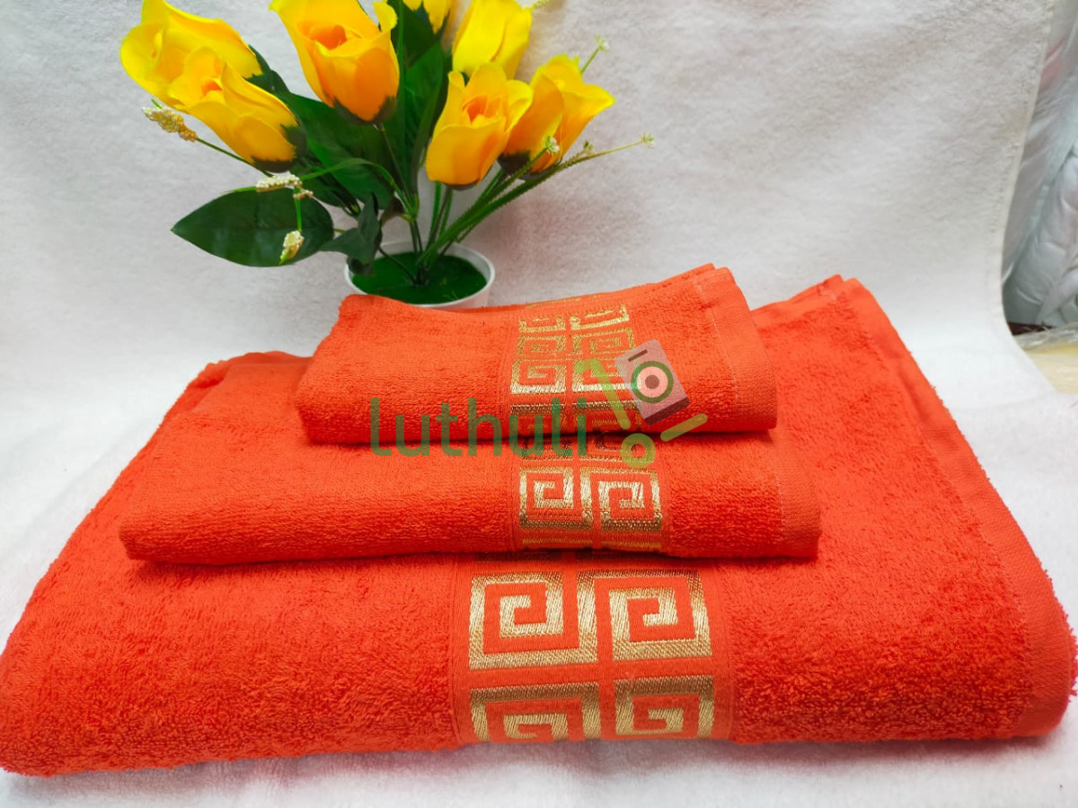 Soft And Comfortable Cotton 3 In 1 Towel