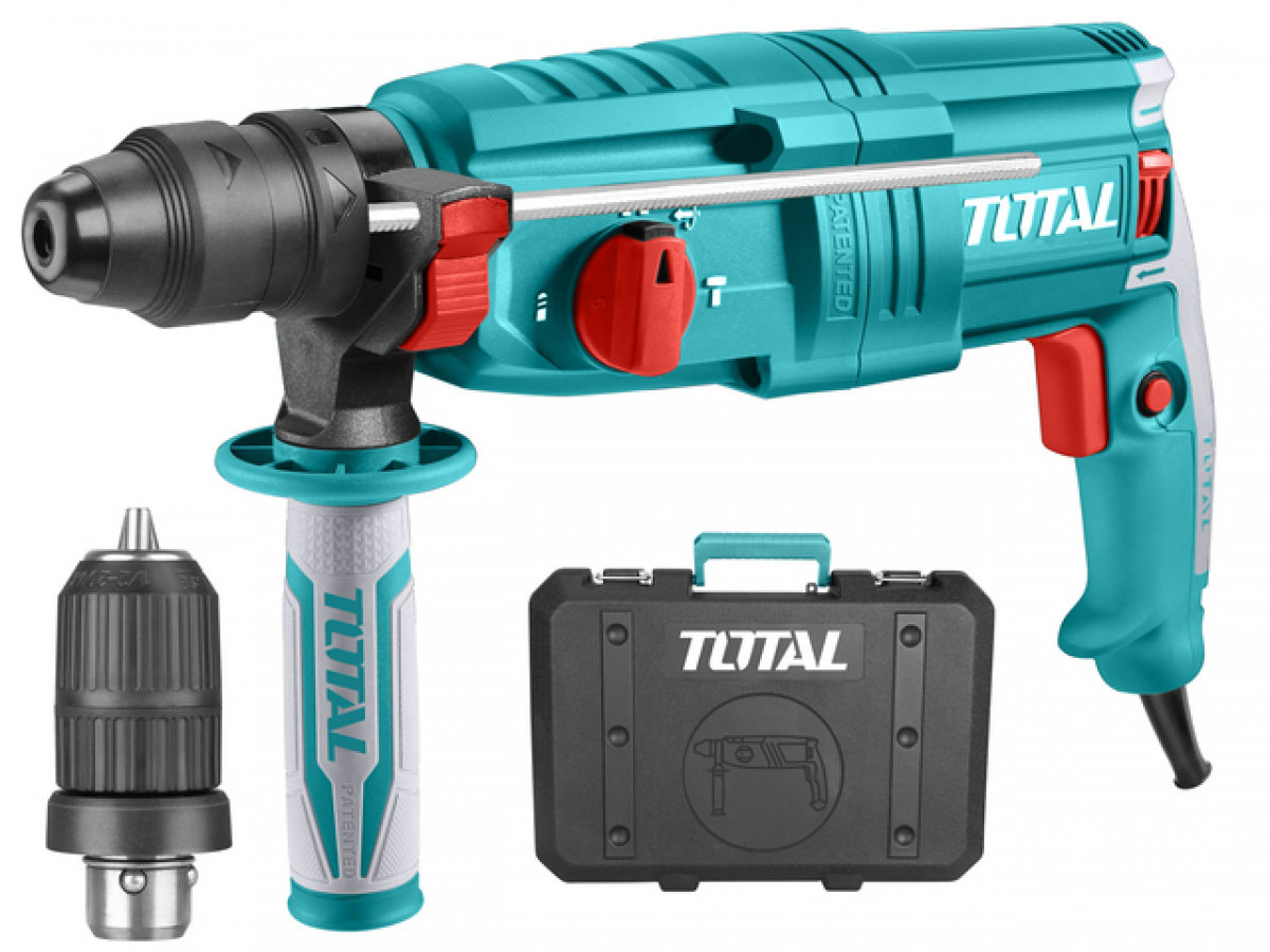 TOTAL ROTARY HAMMER SDS-PLUS 800W WITH CHUCK