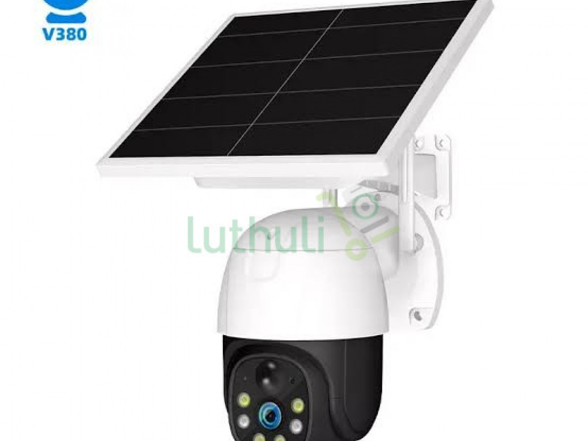 V380 Solar 4G Security Camera – Wireless PTZ