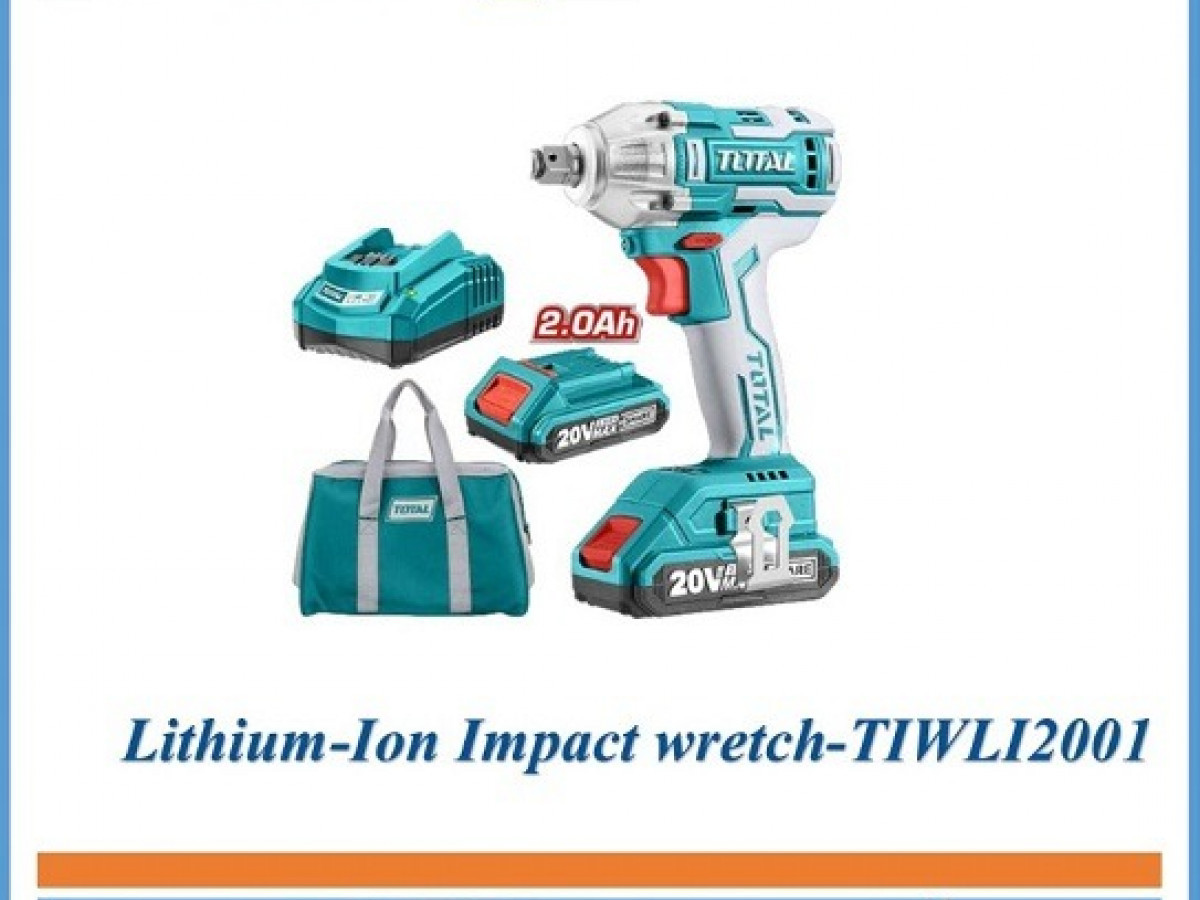 Total 20V lithium-ion wretch TIWLI2001