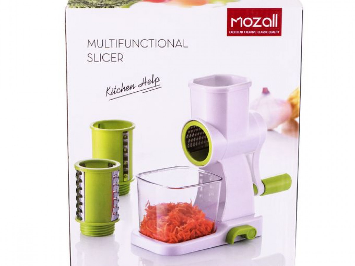 3 in 1 Rotary Multifunctional Slicer and grat