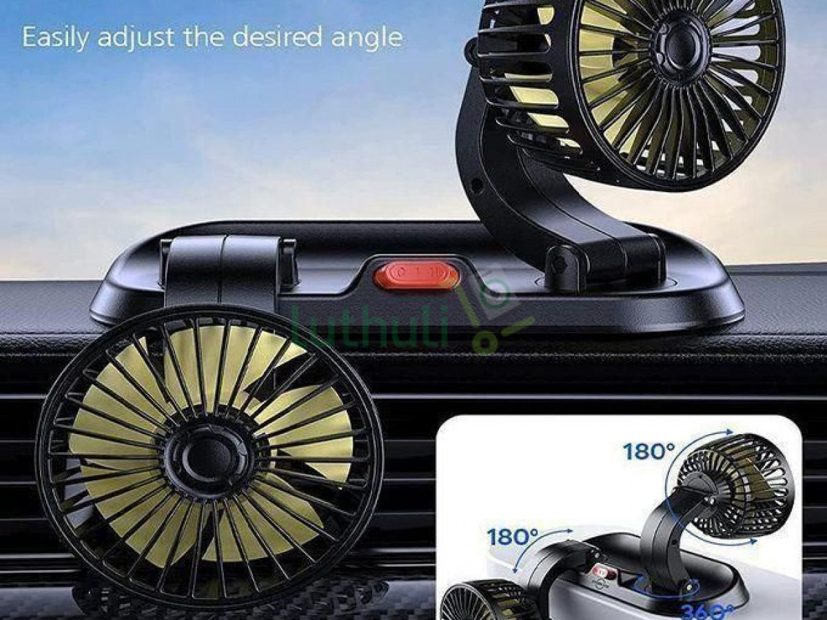 Adjustable USB Car/  Desktop Cooling Fan