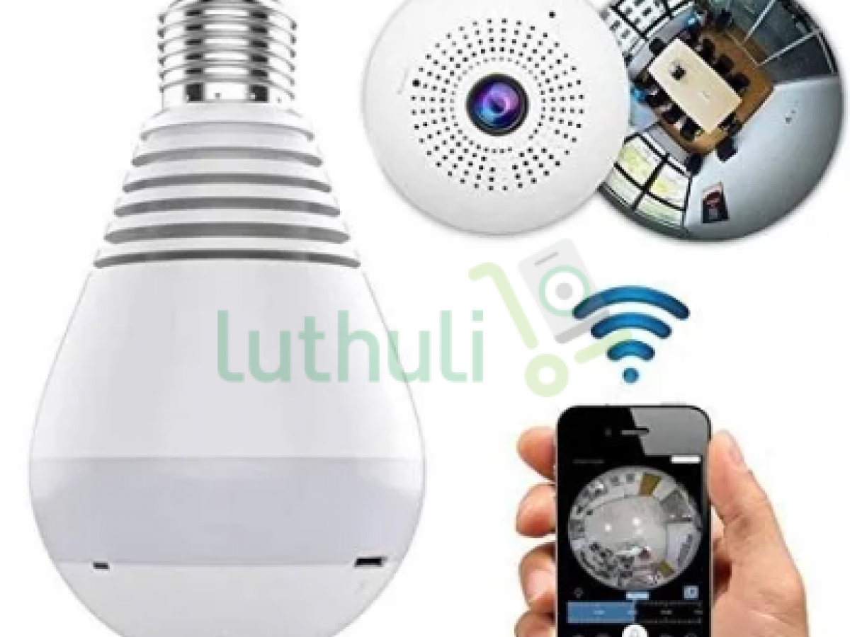Light Bulb CCTV Camera (Smart WiFi Hidden)