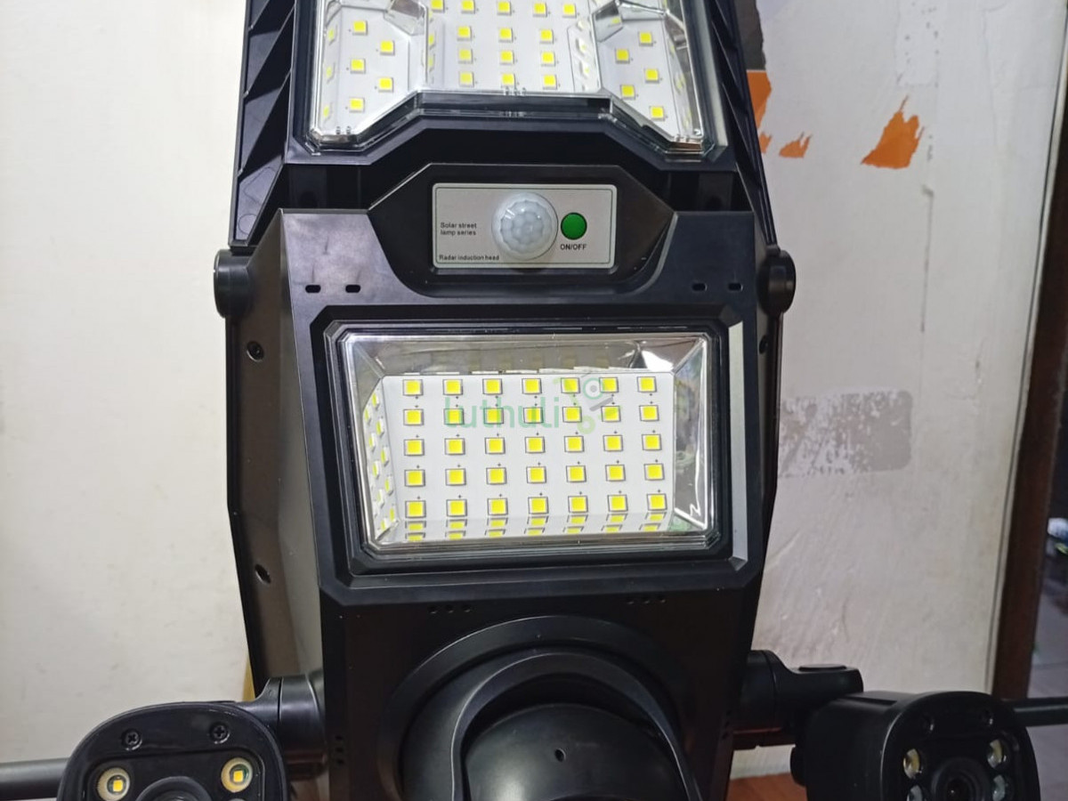 Ai solar camera and lighting