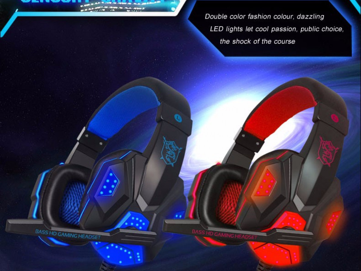 LED Gaming Headphone with noise cancellation