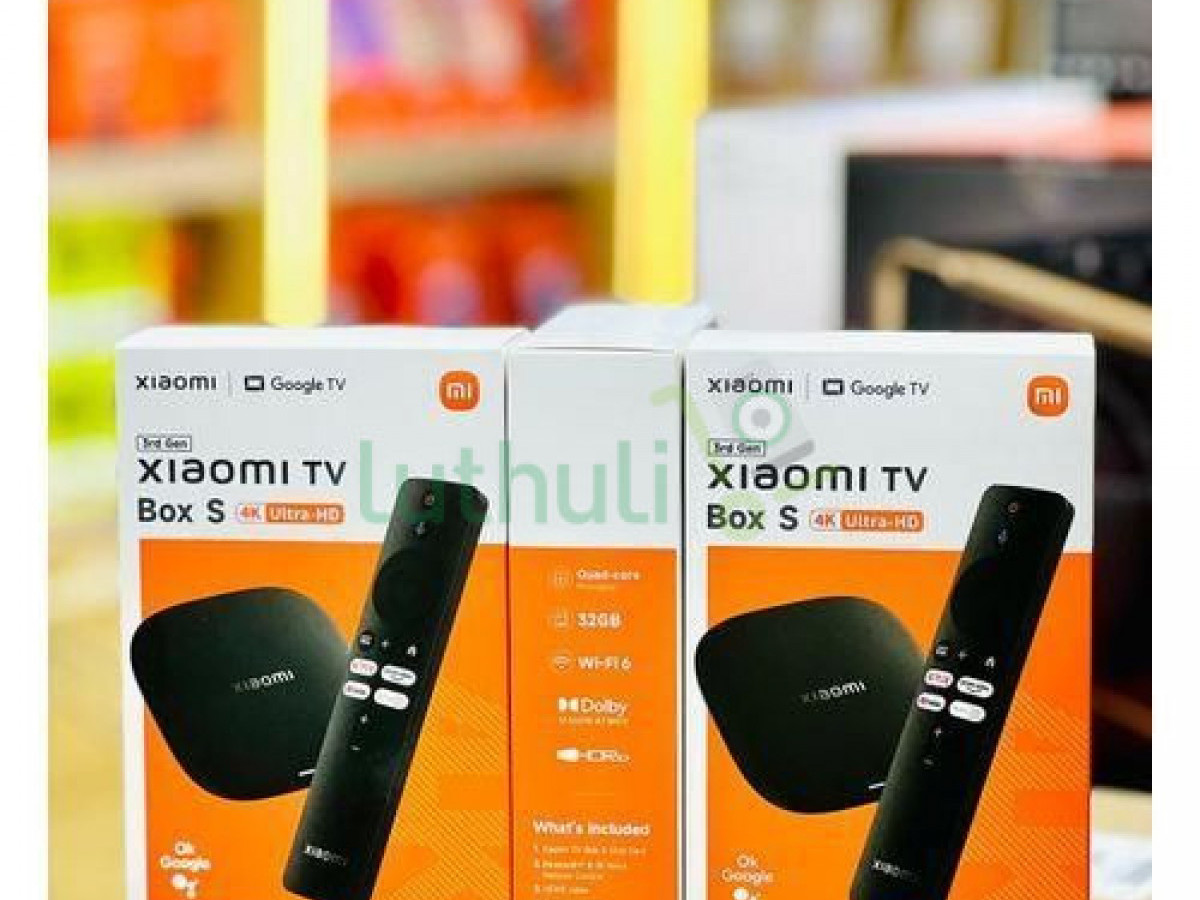 Mi Box S 3rd Gen 4K  Google TV Streaming Box