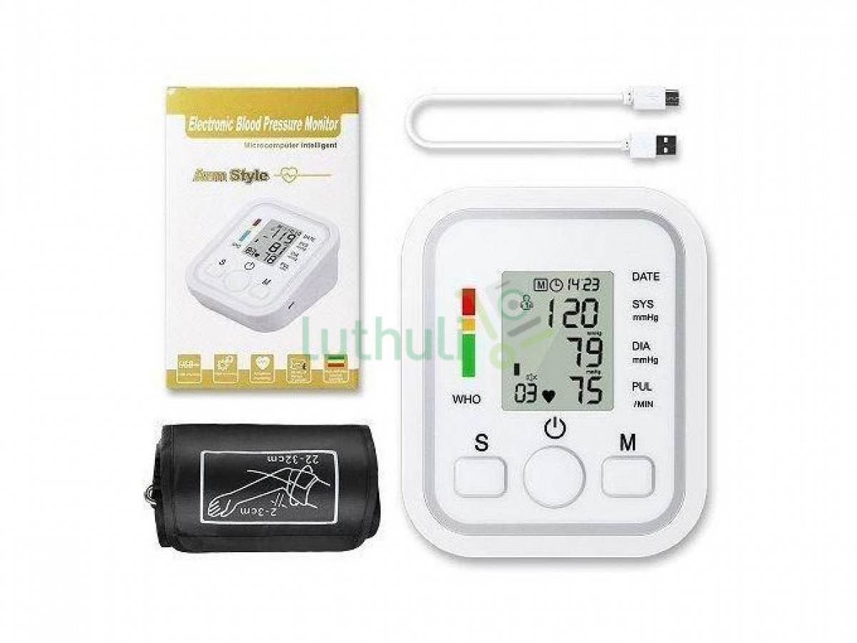 LCD Display Arm blood pressure monitor