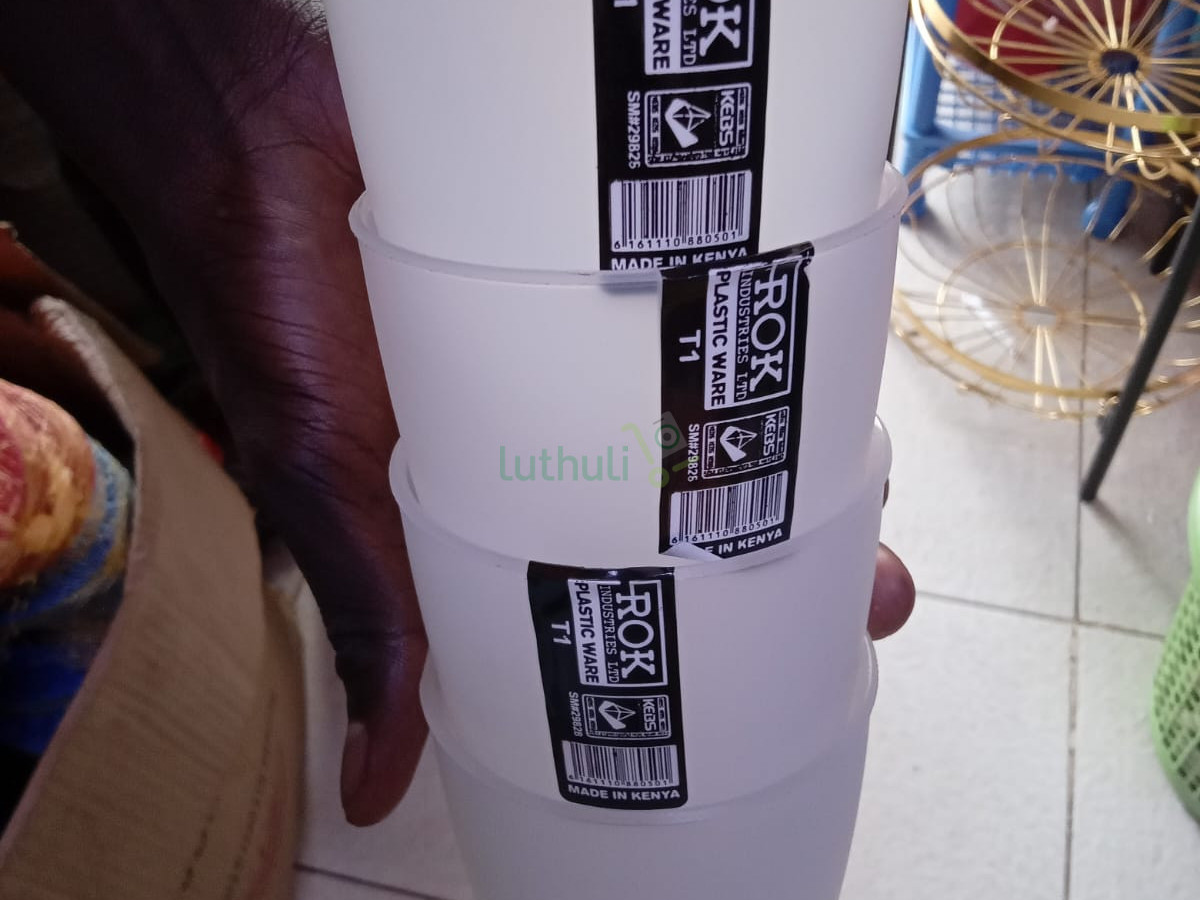 Reusable Plain White Plastic Tumblers