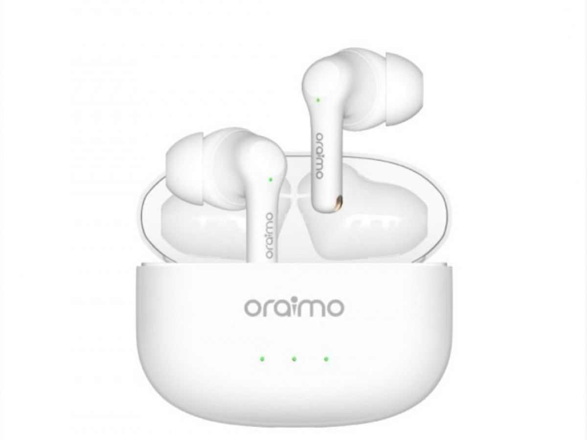 Oraimo Freepods 3 earbuds - white