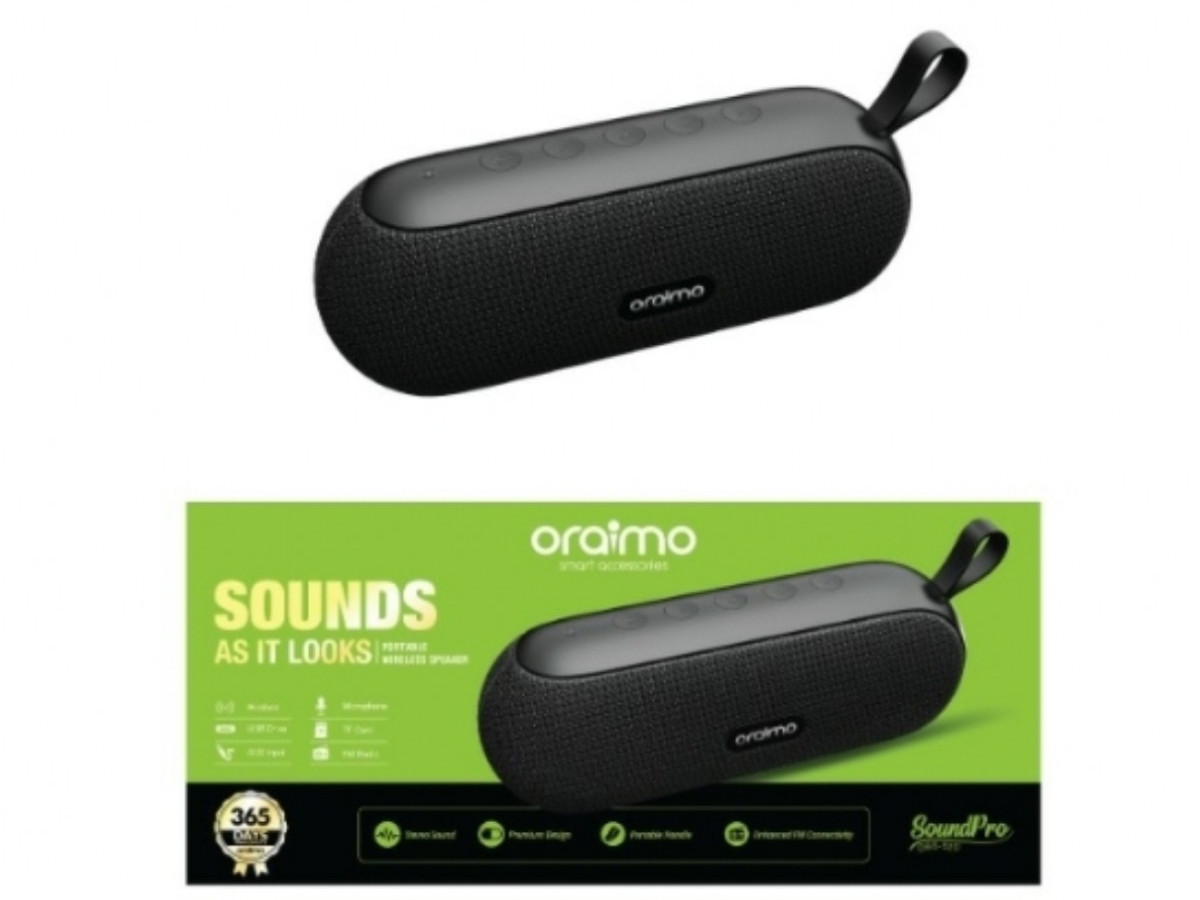 oraimo SoundPro Portable Bluetooth speaker