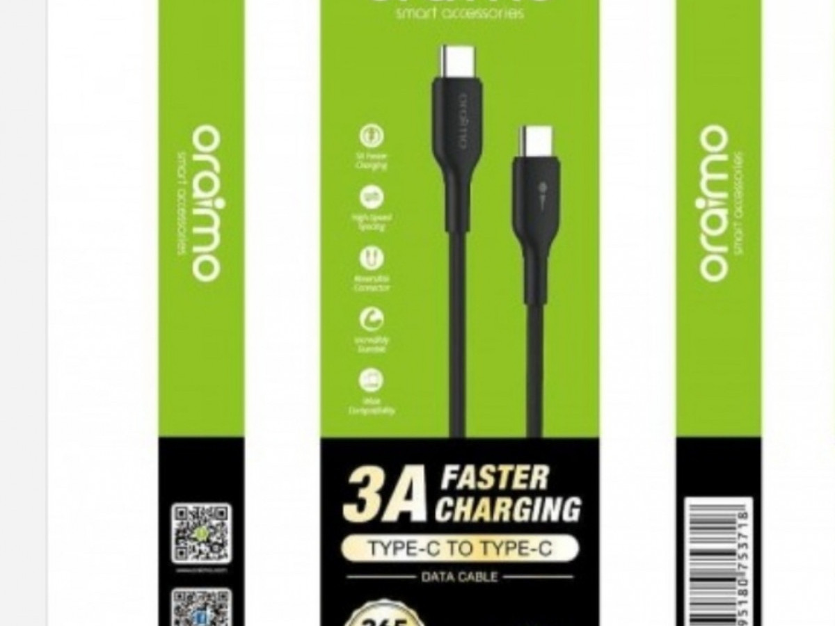 Oraimo Type-C to Type-C cable