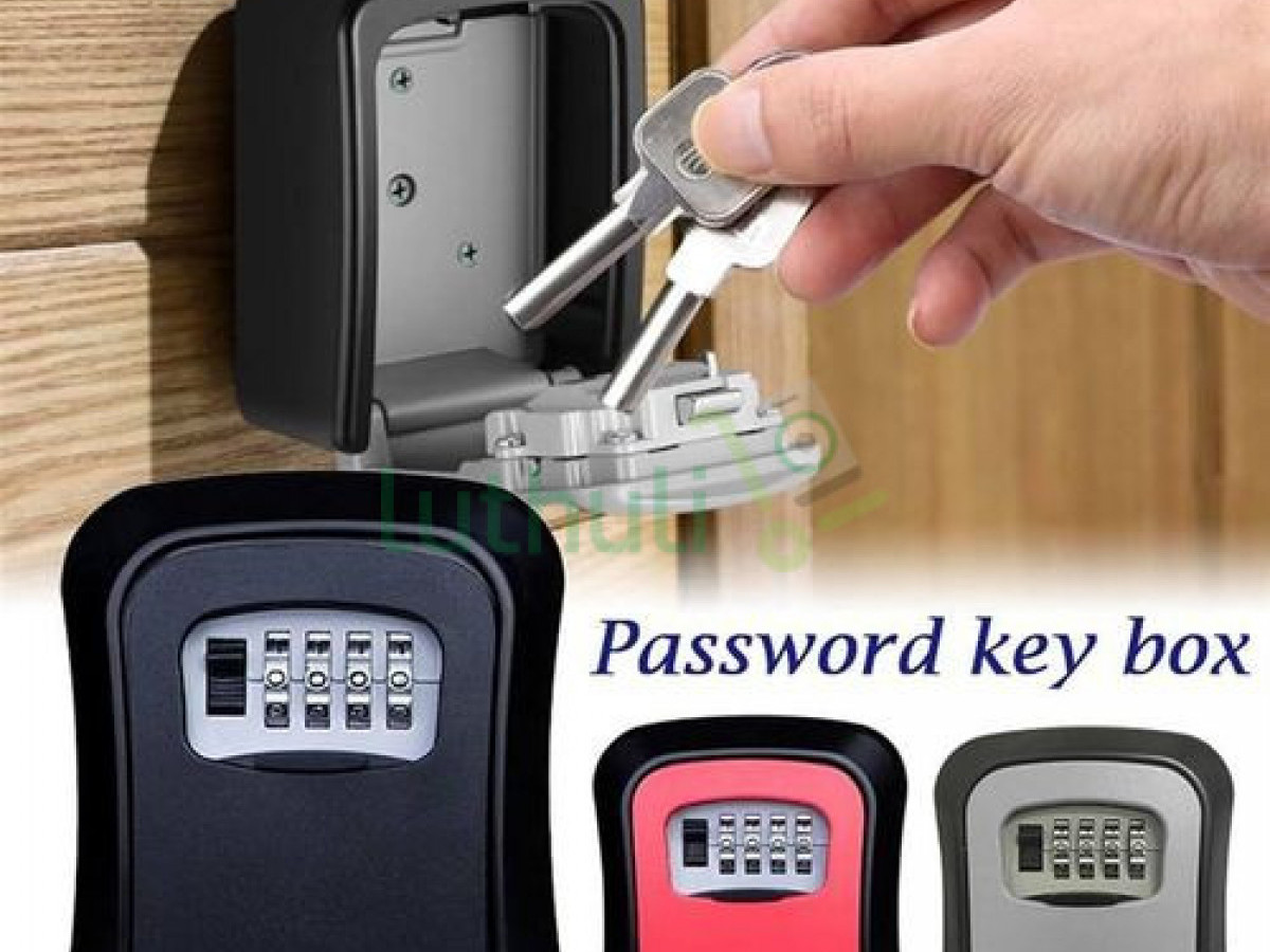 Metallic Key Lock Box Secure Key Storage safe