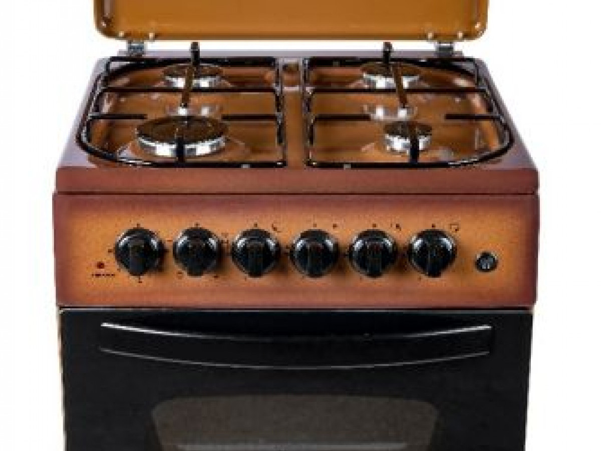 4GAS+ELECTRIC OVEN 50X50 BROWN COOKER- RF/315