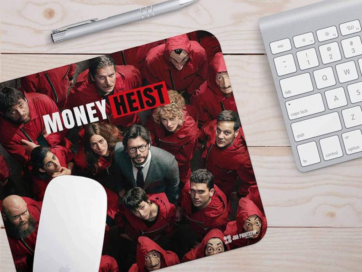 Money Heist Mouse Pad Gaming Mousepad