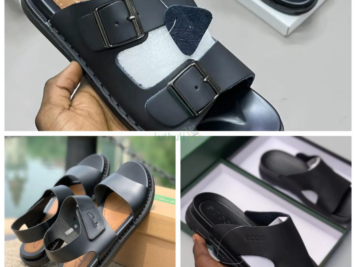 Clarks open sandals Men's Comfort Shoes