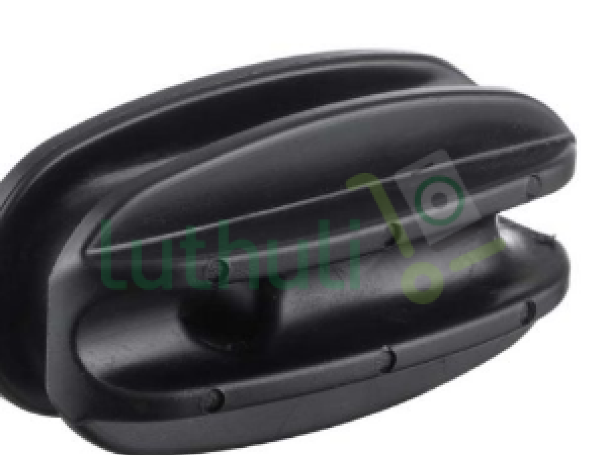 Black Electric Fence Insulators (Heavy-Duty)