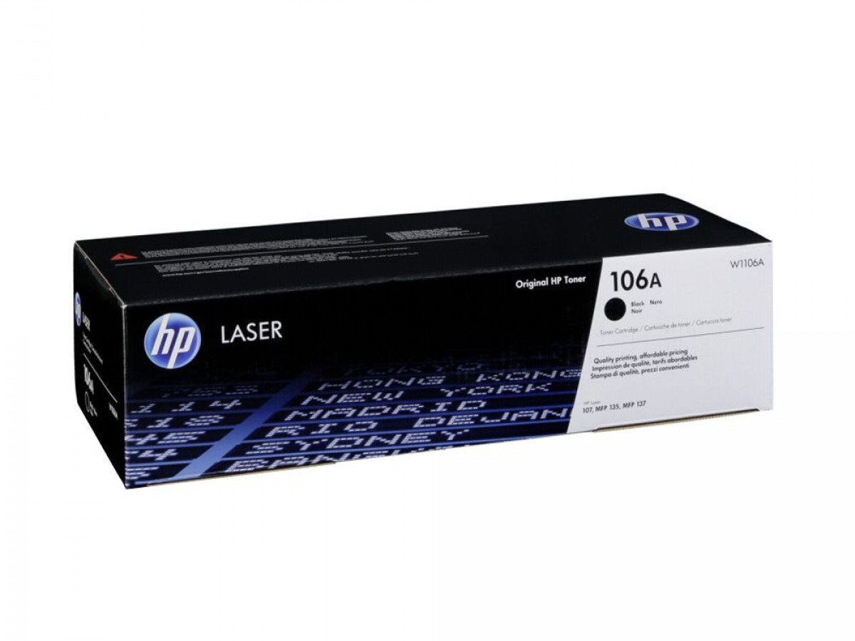 HP 106A Black Toner Laserjet (W1106A)