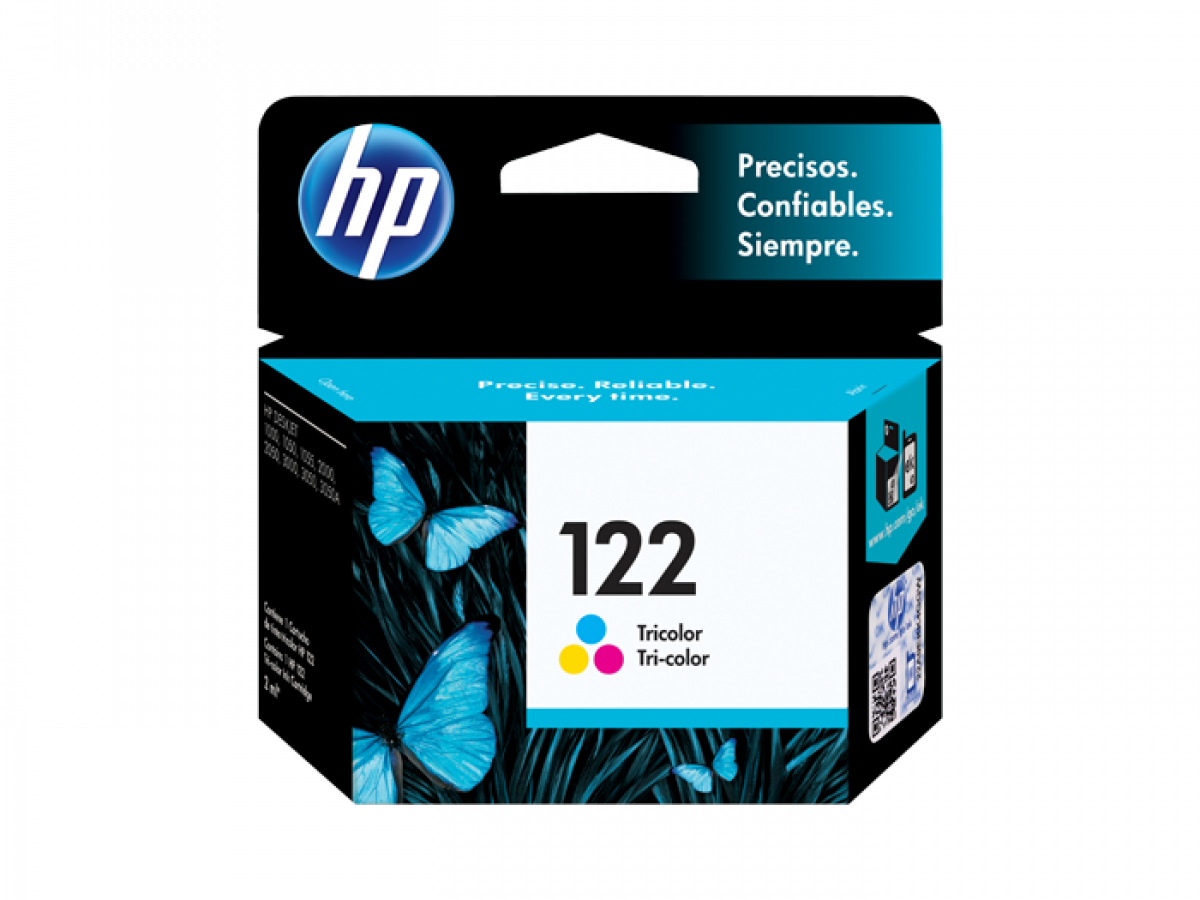 HP 122 Tri-Color Ink Cartridge (CH562HE)