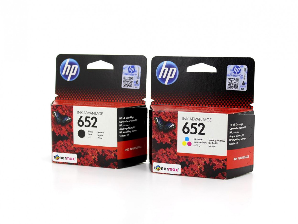 HP 652 Black Ink Cartridge (F6V25AE)