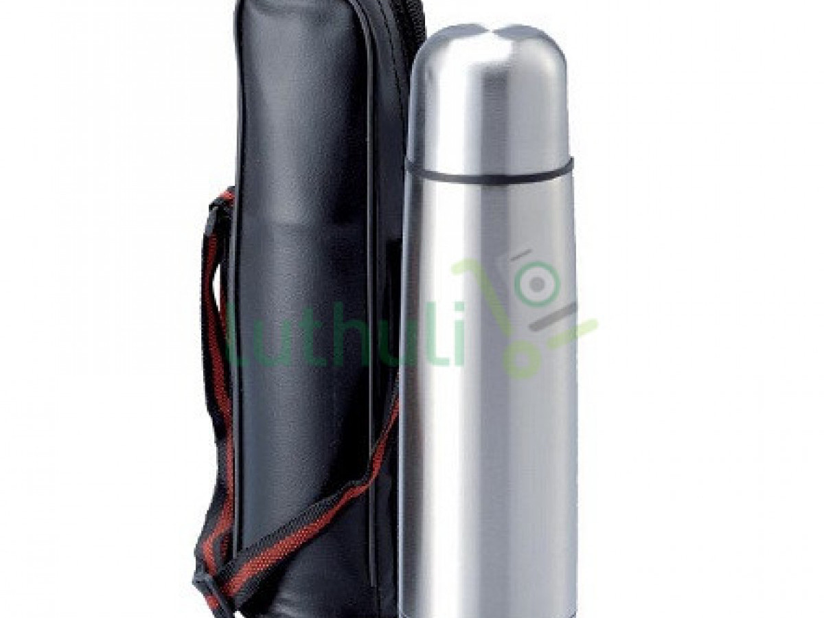0.5 Litres Thermos Vacuum Flask + Pouch Bag