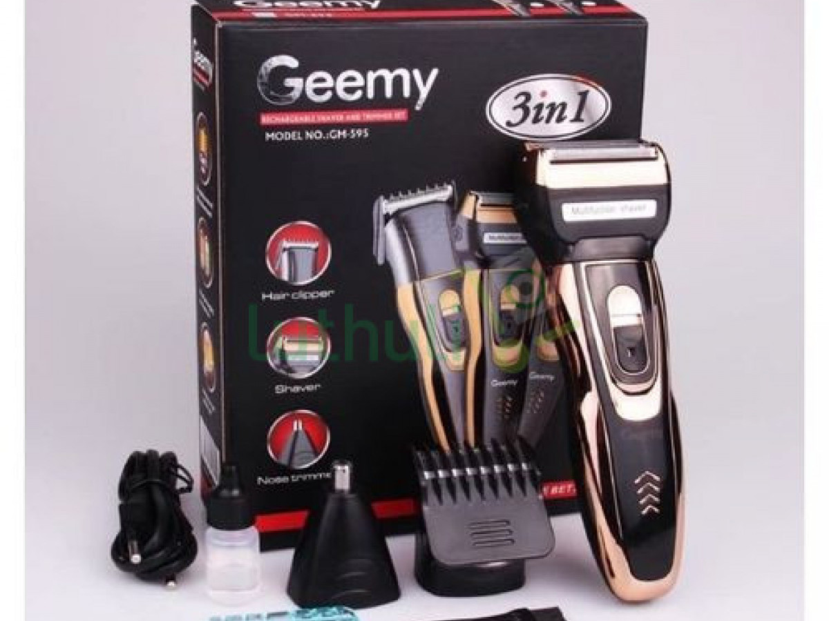 Geemy  3-In-1 Rechargeable Shaver & Trimmer